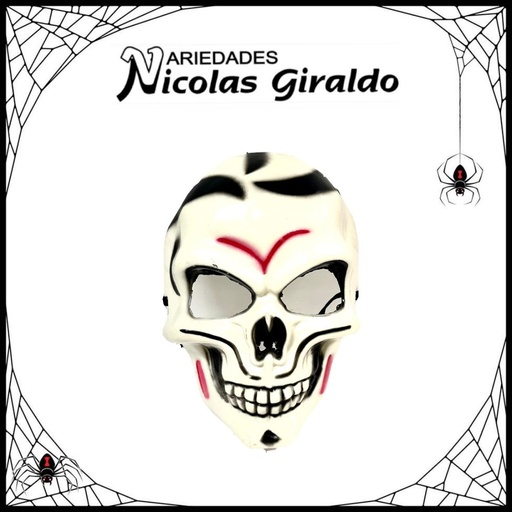 [25WJ-219] @Mascara halloween calavera 