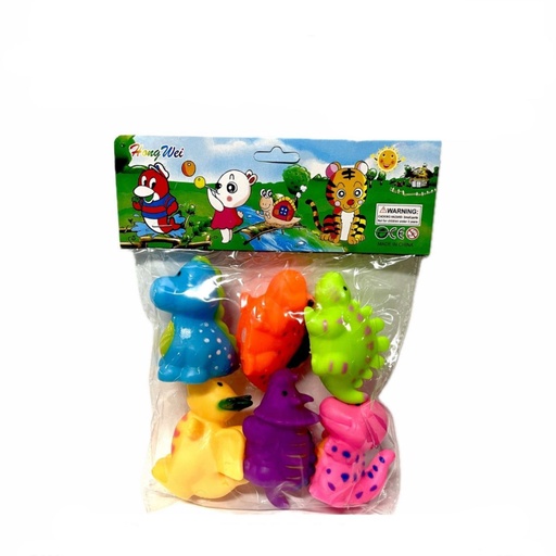 [PT21475] Chillon dinosaurio x6