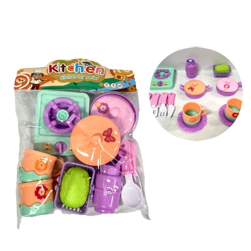 [CA1163] Vajilla infantil fina en bolsa