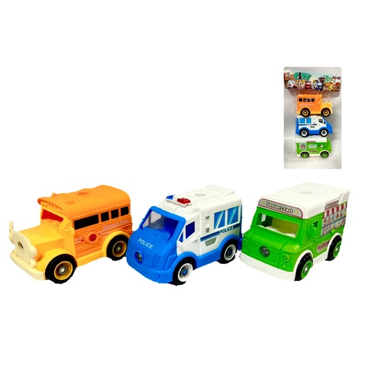 [CA8171] Carro didactico fino bolsa x3 