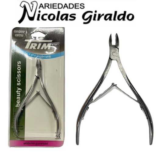 [HC-0043] Alicate uñas metal encartonado x1  