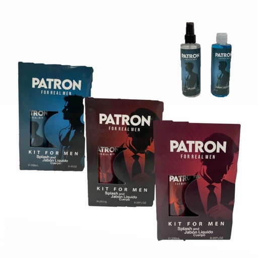 [KITX250] Kit splash mas jabon 250ml patron