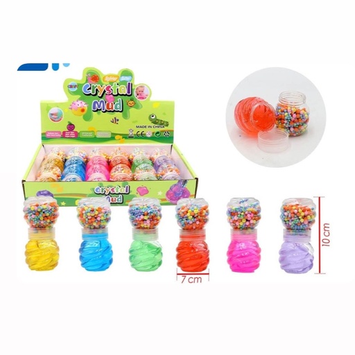 [PTF736] Slime mini doble con icopor caja X12