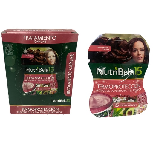 [20490066] Tratamiento nutribela termoprotector (rosado) sobre x12 