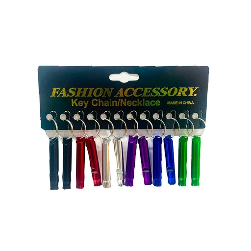 [PT27557] Llavero silbato color PQT X12 