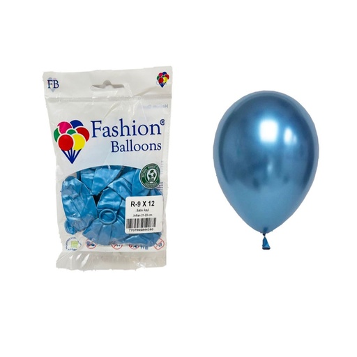 [844260] Bomba ballons r9x12 satin azul
