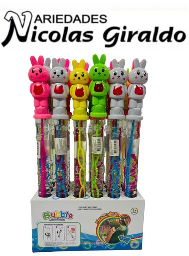 [MG33250] Burbujero largo conejo caja x24   