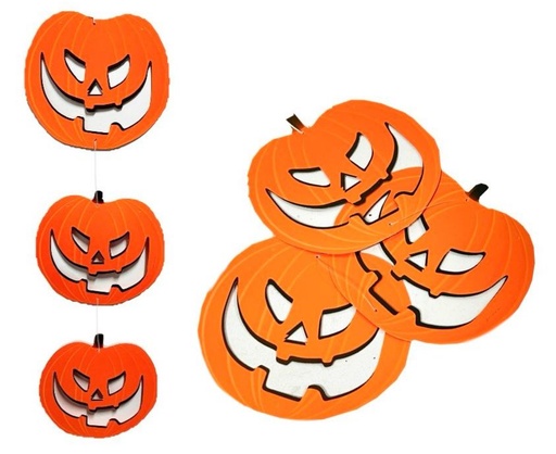 [HA1435] Calabaza tira grande halloween 