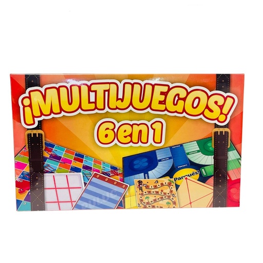 [CTP-407] Didactico mediano multijuego 6 en 1 