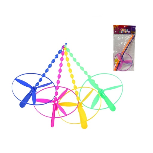 [PF-077] Lanza helice bolsa mini piñatera pqt x12