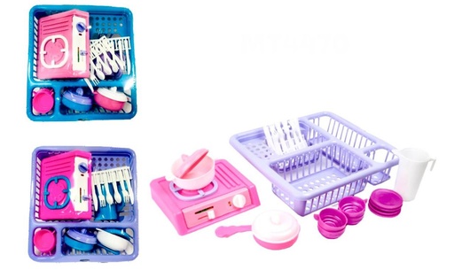 [MT4470] Vajilla escurridor happy kitchen #4 