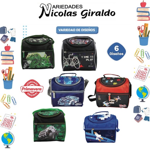 [P3963-019] Lonchera primavera premium super niño