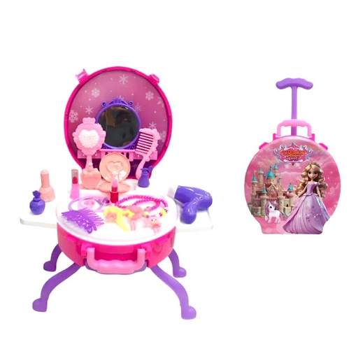 [977-B3] Set tocador infantil maleta pequeña 