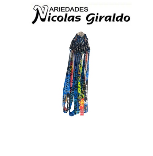 [TEX-506] Llavero cuello moto pqt x12