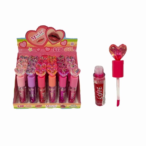 [LC245] Brillo aplicador magico grande figura corazon x1 