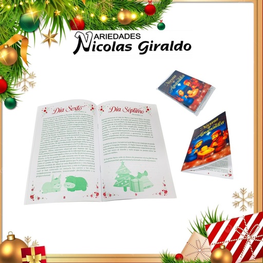 [606-NOV] NOVENA NAVIDEÑA SENCILLA PQT X12