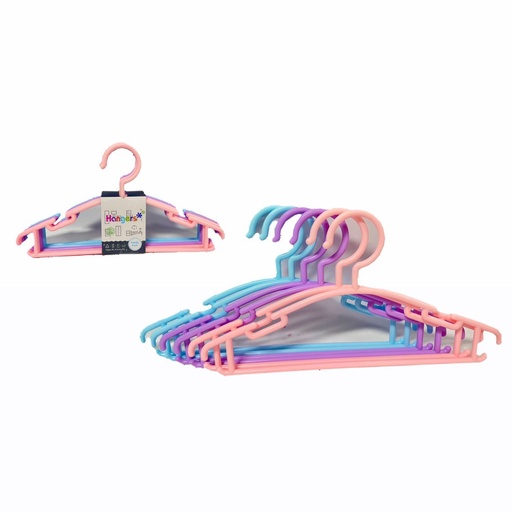 [8115-1] @Gancho bebe redondo color pastel x6 