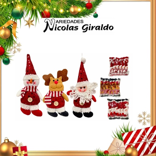 [Q7157] @MUÑECO COUNTRY MEDIANO PQT X12