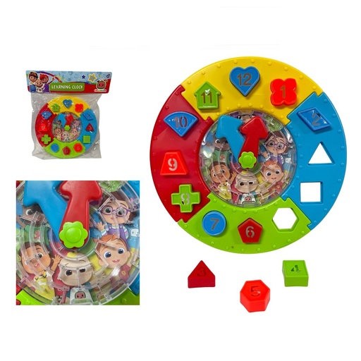 [825-5] Reloj didactico con laberinto 