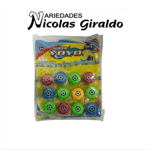 [MG53189] Yoyo luz carton x12   