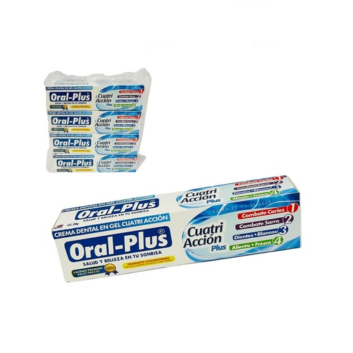 [913641] Crema dental oral-plus pequeña x30gr