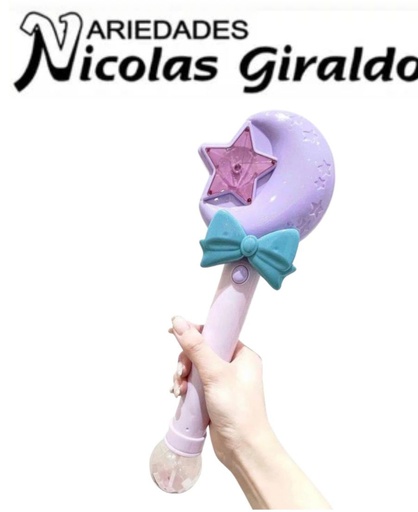 [CA284] Burbujero cetro luz y sonido