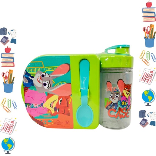 [BC-K-1218.ZO1] Coca mas termo set pox*tixe zootopia