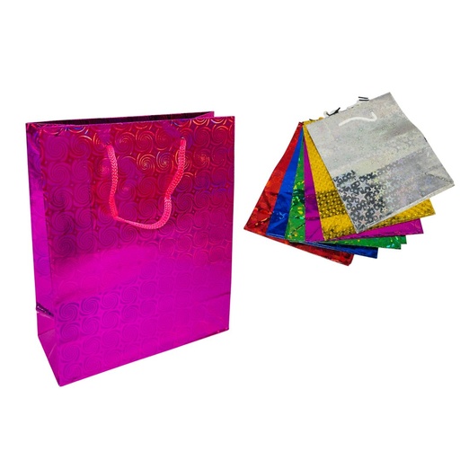 [SLT2024] @Bolsa regalo tornasol pequeña 18x21 paquete X12 