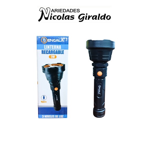 [BG5001] Linterna bengala recargable grande