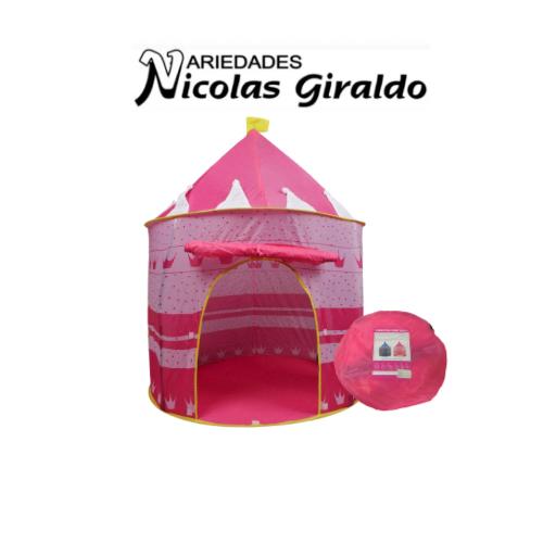 [KL9999] Castillo infantil rosado 