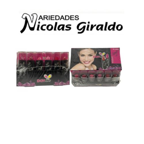 [DC0002] @Labial mate sencillo caja x24 daycolors