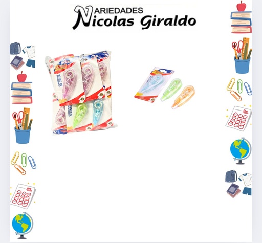 [ET484] Corrector eterna en Cinta CAJA X24