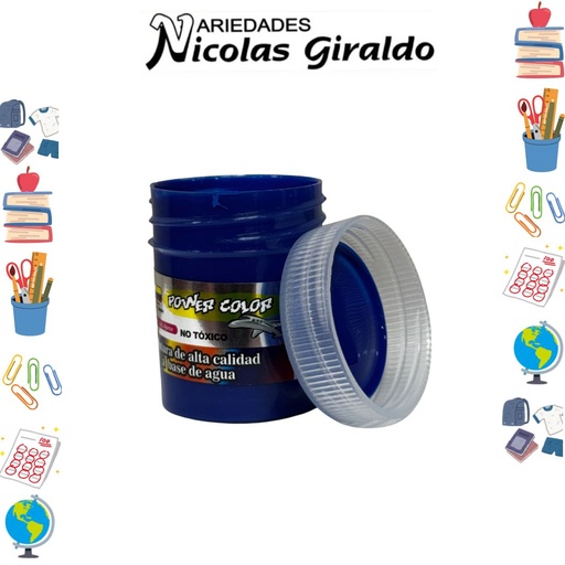 [1000335] Vinilo power color x33 cc azul oscuro CJX12