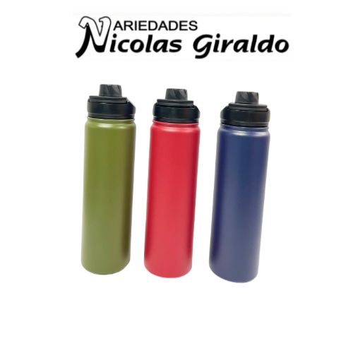 [B383-650ML] Termo metal fino fondo entero 650 ml