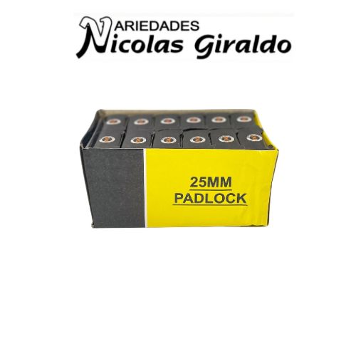 [262DQ] Candado dq #25 CJ X12