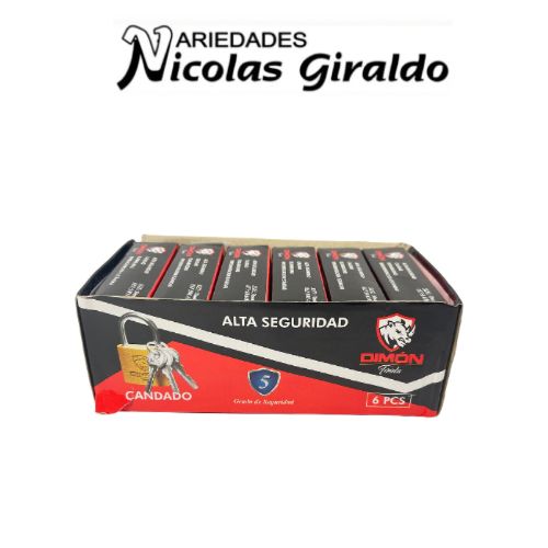 [DM145] Candado dimon #50 CJ X6