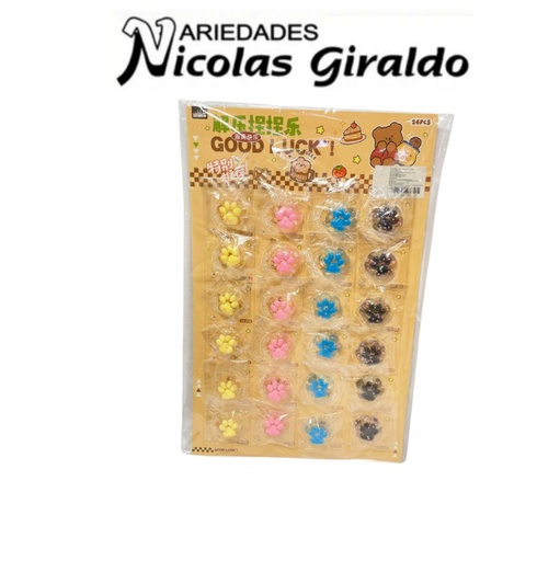 [SE9772] Squizzy mini huella carton x24 