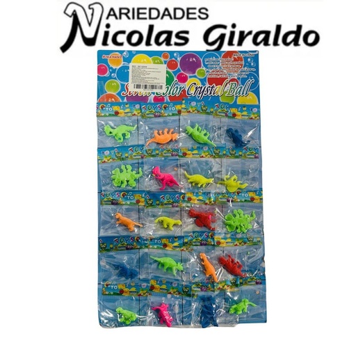 [SE10202] Animal crece en el agua dinosaurios x20