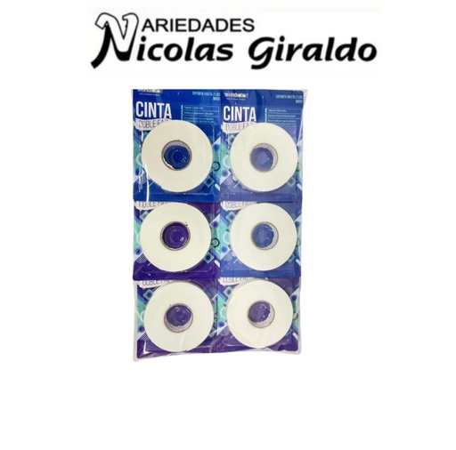 [FL-235] Cinta doble faz grande garabato PQT X12