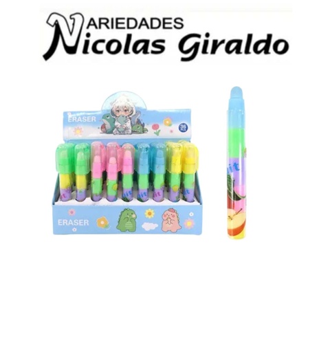 [FL-306] Borrador en barra 5 puntas caja x36 