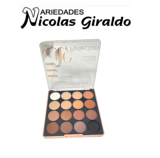 [AN8795] (8400)Sombra dama palette 16 tonos   