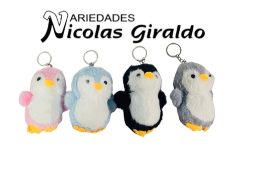 [AP3-6929] Peluche llavero pinguino pequeño 