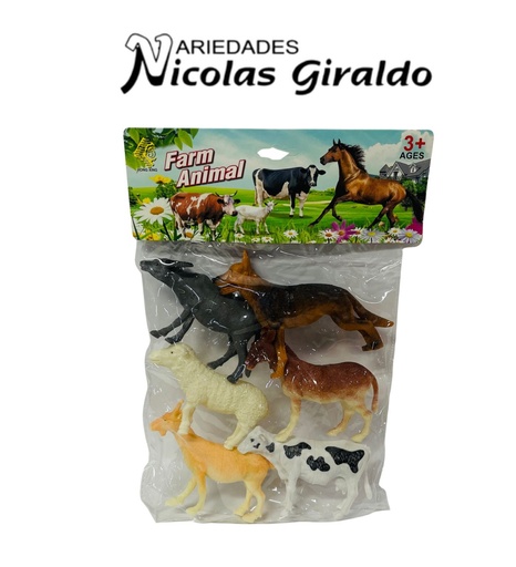 [NC716-4] Animal domestico x6 grande 