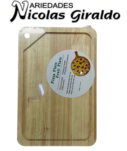 [PTF818] Tabla picar madera19x29