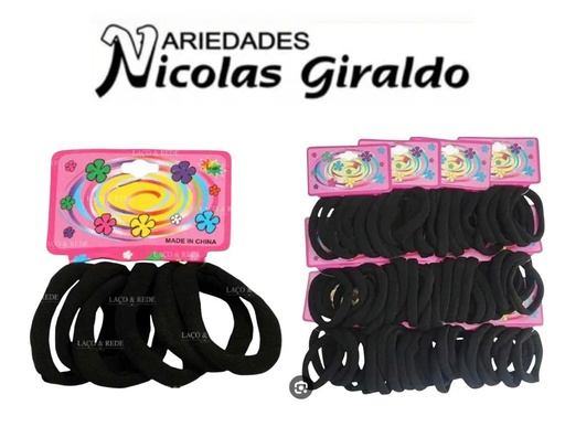 [ST-030] @Chulo resorte licra x6 grande negro bolsa x12 