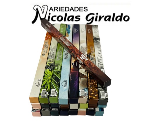 [HQHOMI-Q] Incienso homi-q x25 cajas surtido 