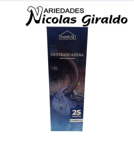 [HQHOMI-Q] Incienso homi-q x25 cajas destrancadera HQ321