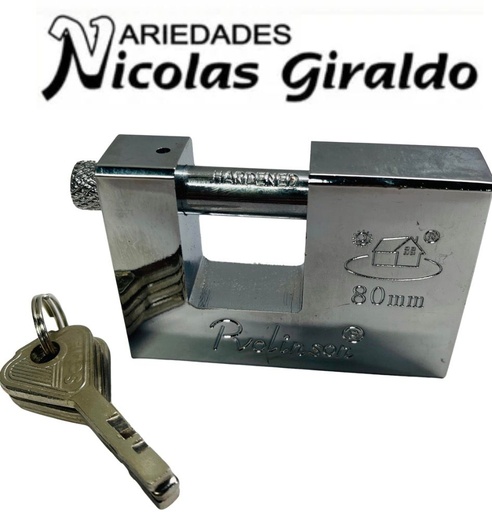 [PTQ1756] Candado anticizalla #80