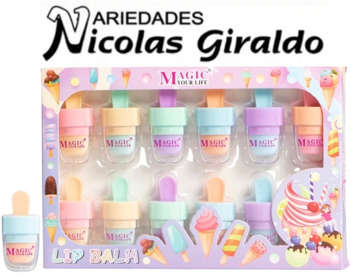 [LS842] Brillo humetante paleta x12