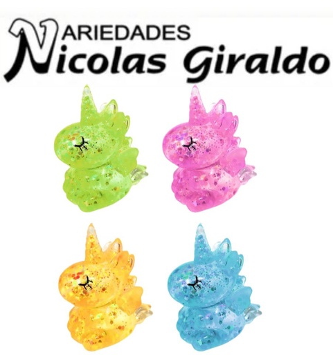 [PTF-79] Squizzy unicornio mediano caja x12